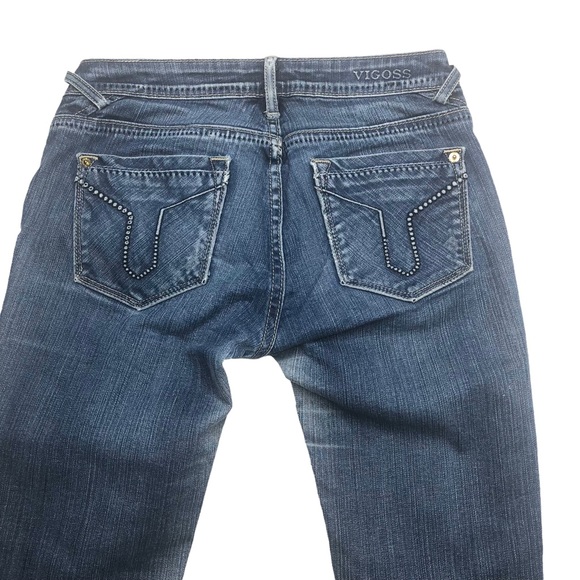 Vigoss Studio Low Rise Stretch Distressed Skinny Jeans - Picture 11 of 15